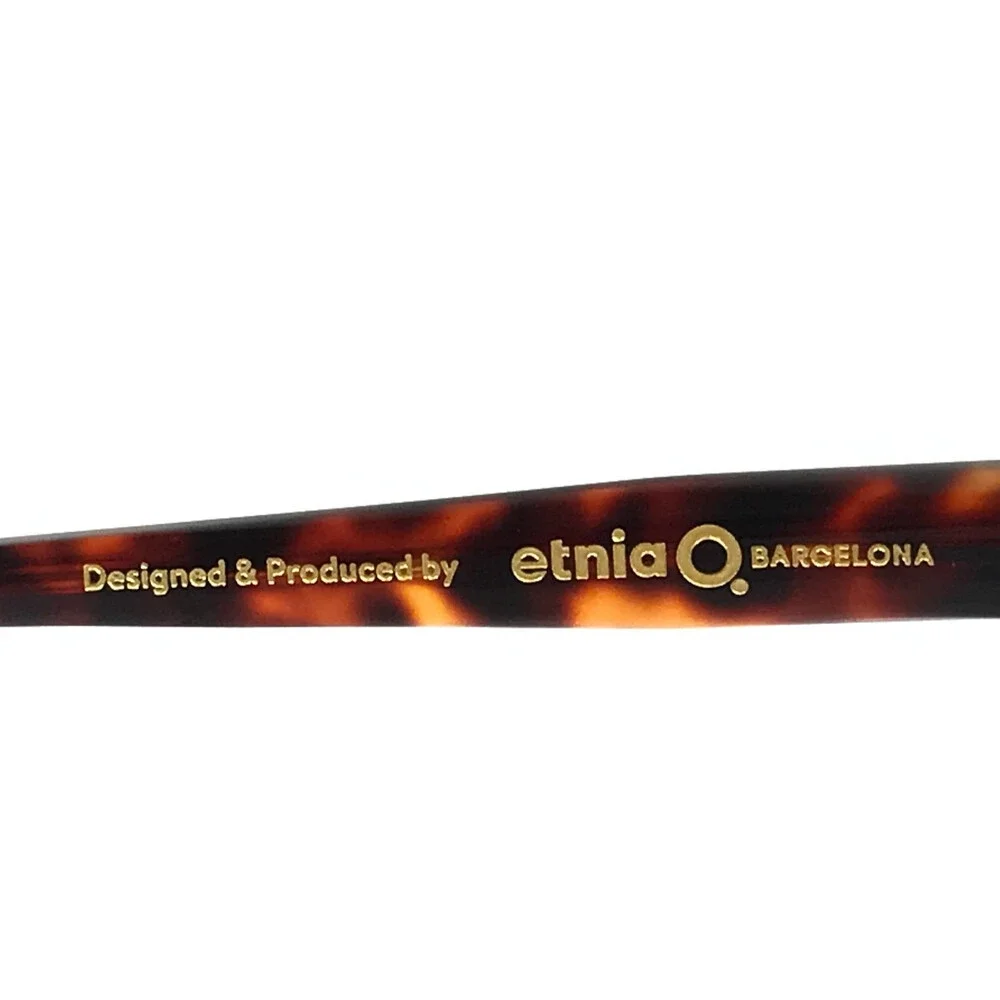 Etnia Barcelona Eyeglasses Frames TAT BKHV Black Havana Brown Cat Eye 51-17-140